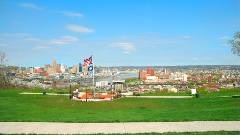 Devou Park in Cincinnati, Ohio.