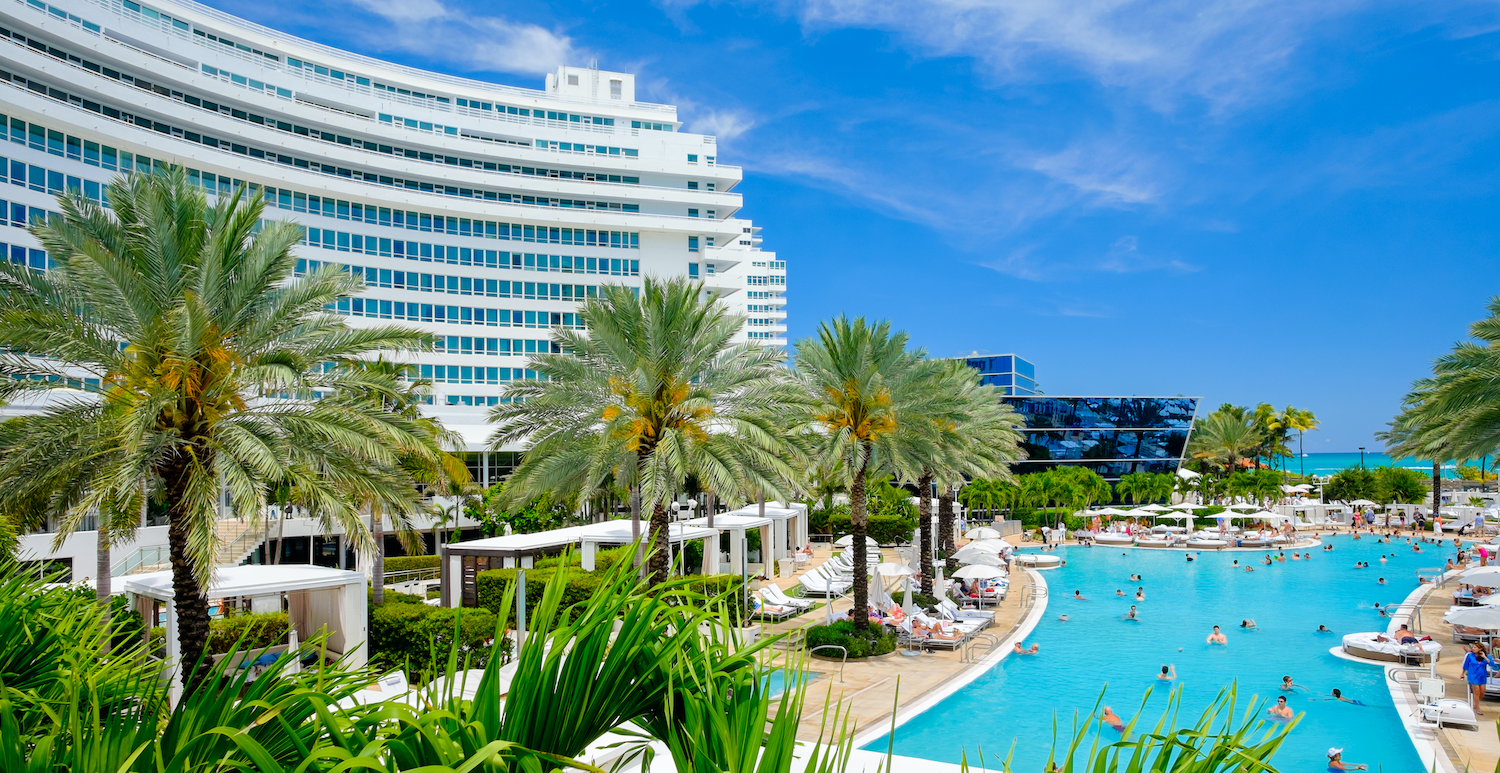 Fountainebleau Hotel in Miami.