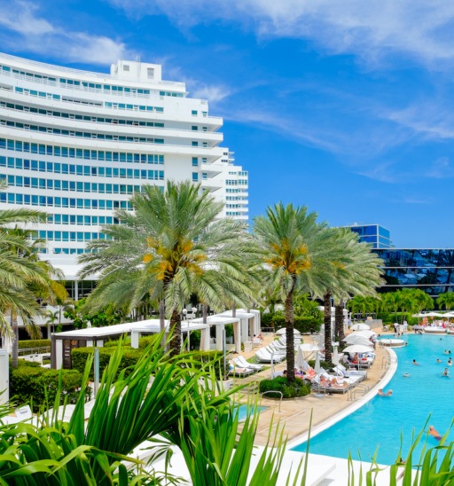 Fountainebleau Hotel in Miami.