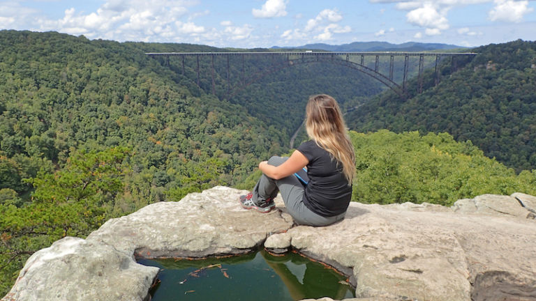 Long Point Trail in Fayetteville, West Virginia