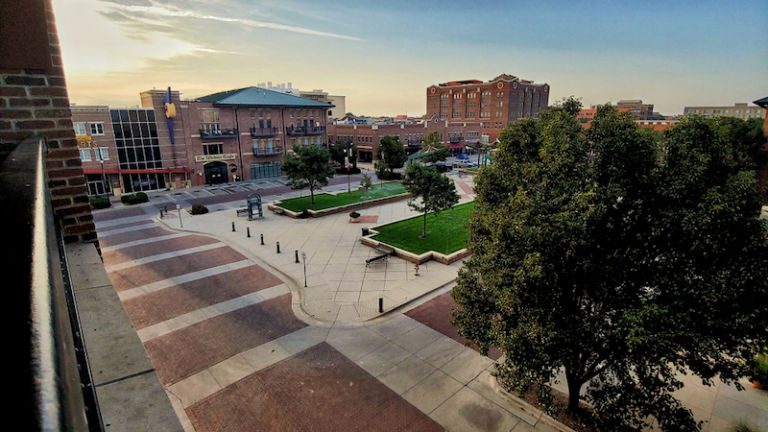 Old Town neighborhood in Wichita, Kansas. Photo via Shutterstock.