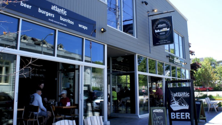 Atlantic Brewing in Bar Harbor, Maine.