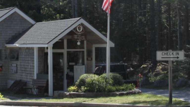 Blackwoods Campground in Bar Harbor, Maine.