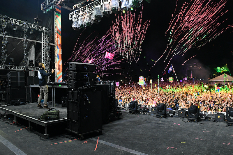 MANCHESTER, TN - JUNE 09: Kaskade performs onstage at The Other Tent during day 3 of the 2018 Bonnaroo Arts And Music Festival on June 9, 2018 in Manchester, Tennessee. Photo via Shutterstock.