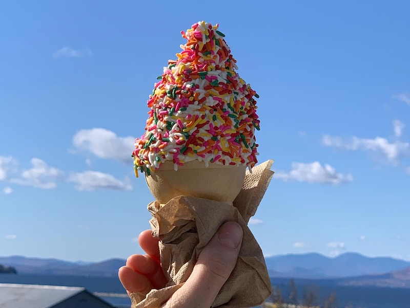 Burlington Bay Cafe ice cream. Photo by Dana Freeman.