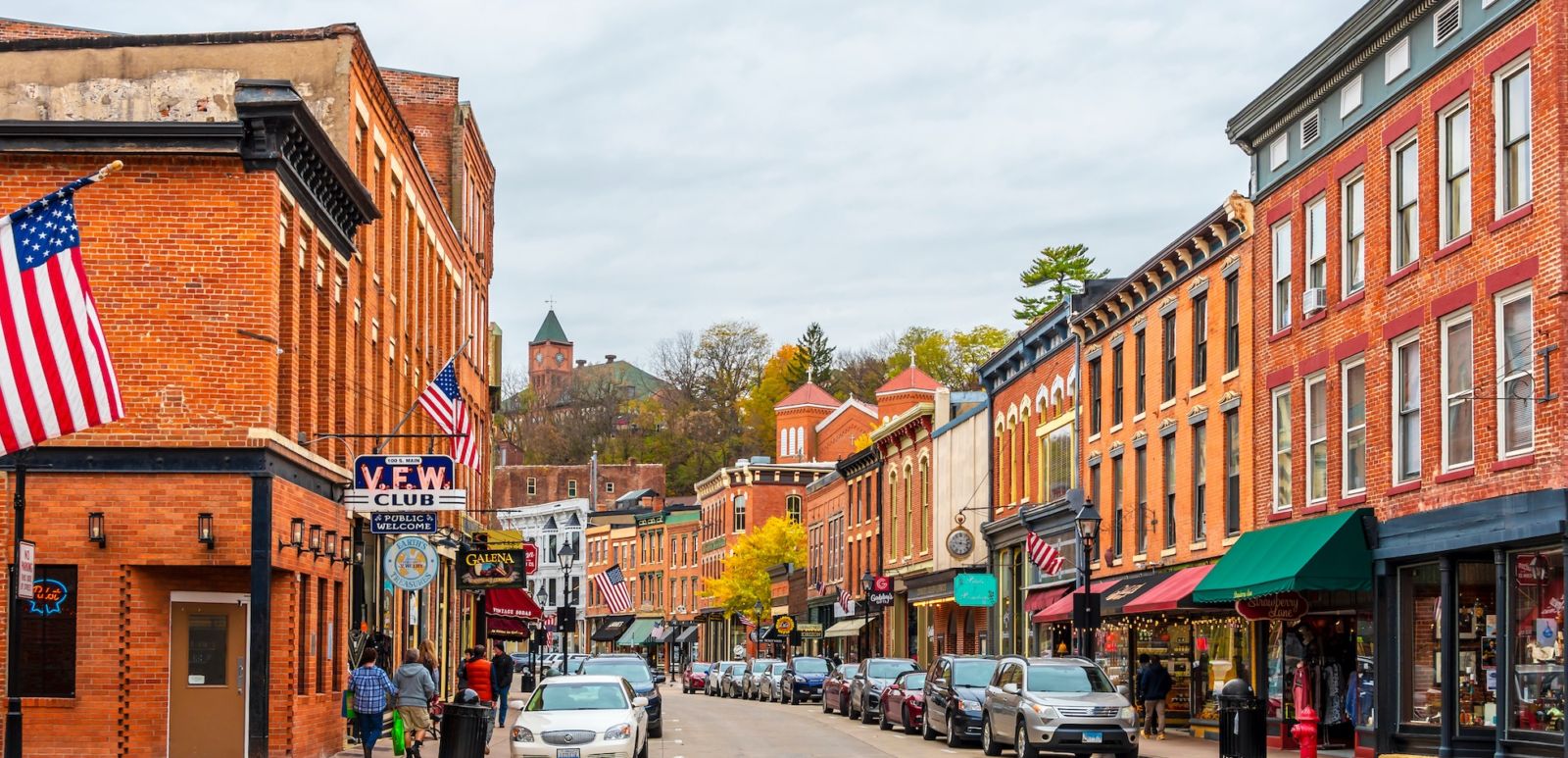 Galena, Illinois. Photo via Shutterstock.