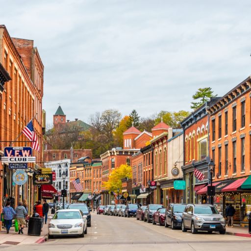 Galena, Illinois. Photo via Shutterstock.