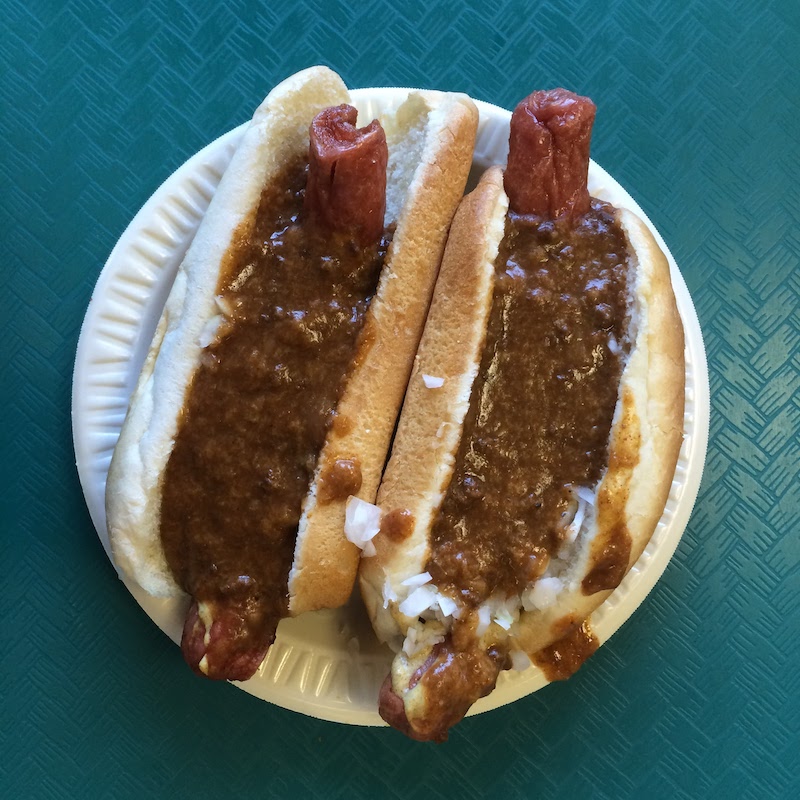 Hot dogs from Hot Grill (669 Lexington Ave., Clifton, N.J.). Photo by Mark Neurohr-Pierpaoli.