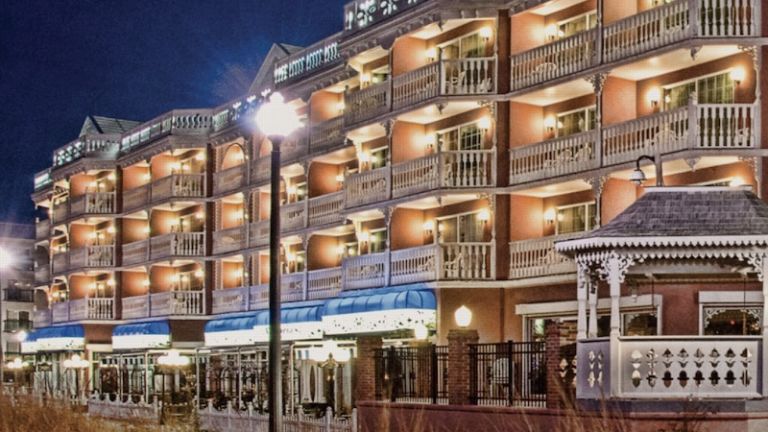 Boardwalk Plaza Hotel in Rehoboth Beach, Delaware.