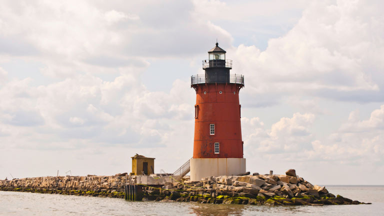 Lighthouse in Lewes, Delaware. Photo by Shutterstock.