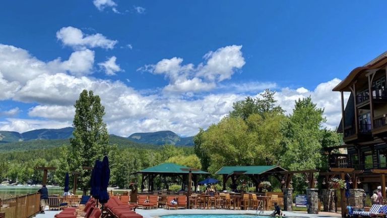 The Lodge at Whitefish Lake in Whitefish, Montana.