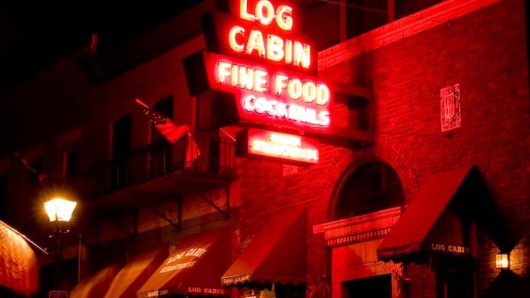 Log Cabin Steakhouse in Galena, Illinois