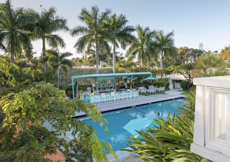 Pool at the Vagabond Hotel in Miami.