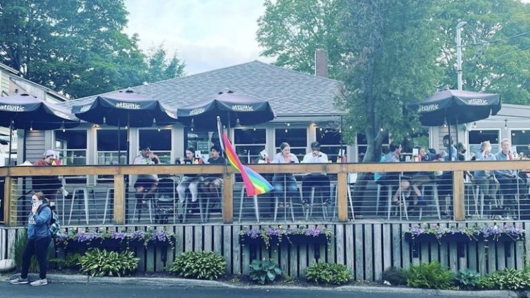 Side Street Cafe in Bar Harbor, Maine.