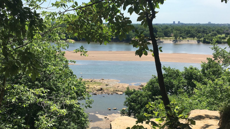 Turkey Mountain Urban Wilderness Area in Tulsa, Oklahoma.