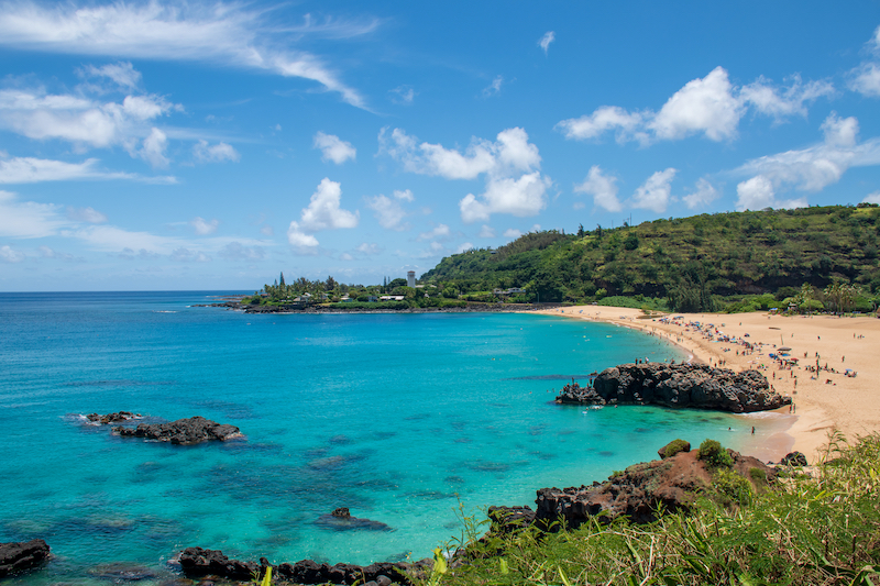 Best Beaches in America: Waimea Bay in Haleiwa, Hawaii. Photo by Shutterstock.
