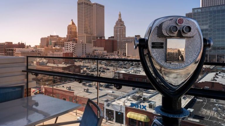 Hotel Indigo in Tulsa, Oklahoma.