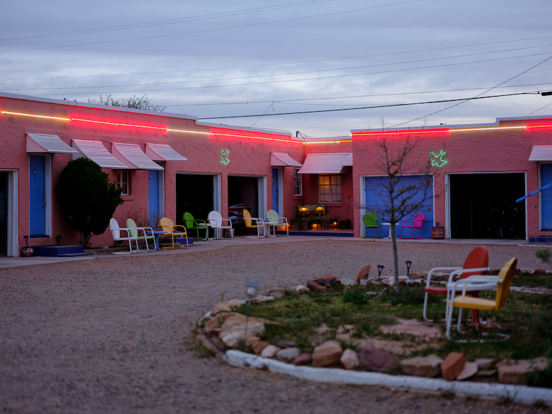 Exterior shot of the Blue Swallow. Photo by Tag Christof.