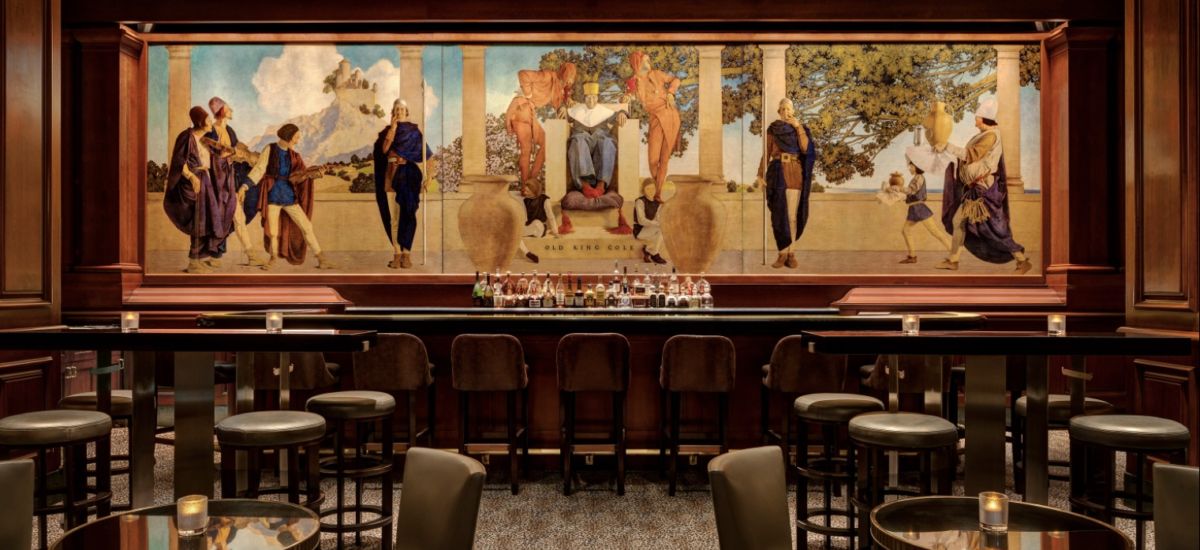 King Cole Bar at The Regis Hotel in New York.