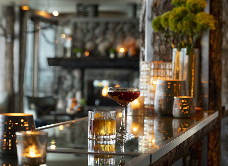 Bar at the Edgewater hotel in Seattle. Photo via the hotel.