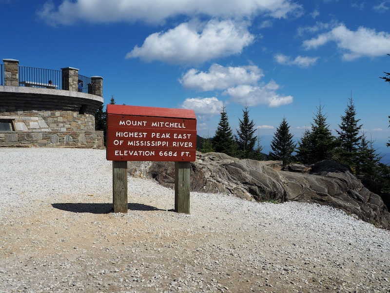 Mount Mitchell on the ultimate North Carolina road trip. Photo by John Paradiso.