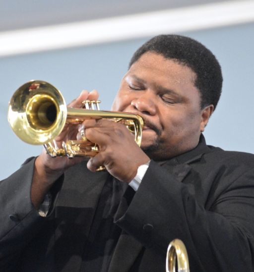 NEW ORLEANS - CIRCA APRIL 2012: Jazz Legend Wycliffe Gordon plays a selection from his "Hello Pops" Louis Armstrong tribute album at the 2012 New Orleans Jazz & Heritage Festival circa April 2012 in New Orleans. Photo via Shutterstock.