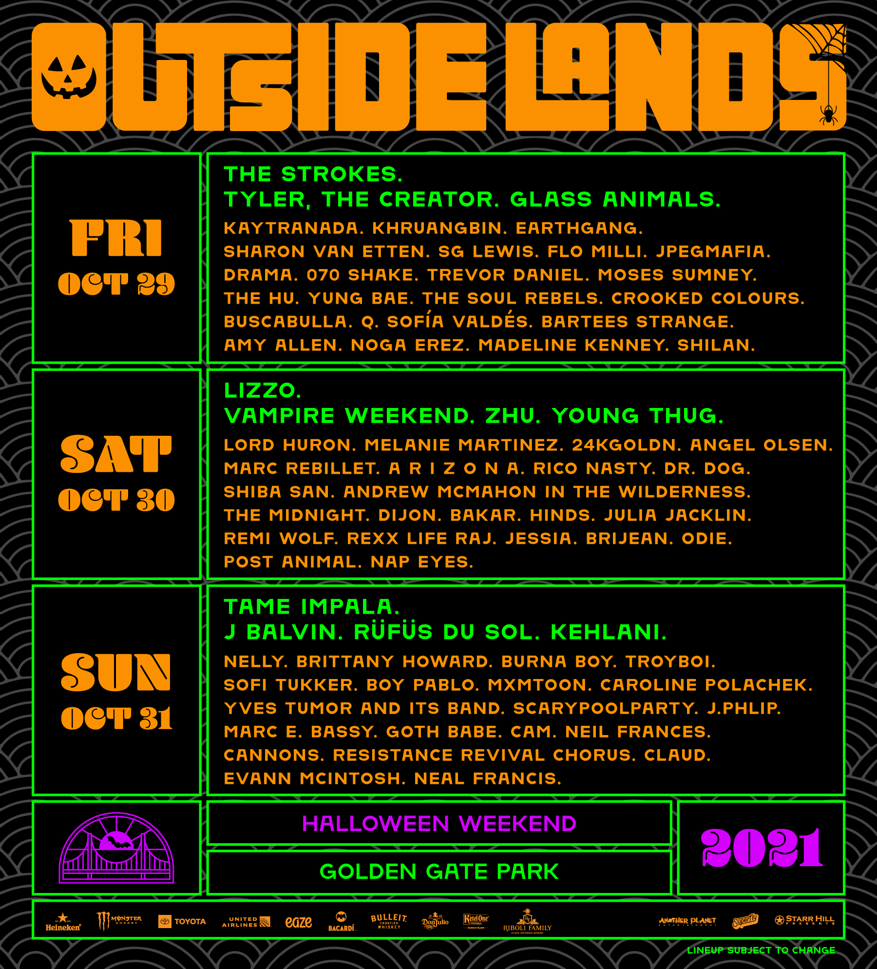 Outside Lands 2021