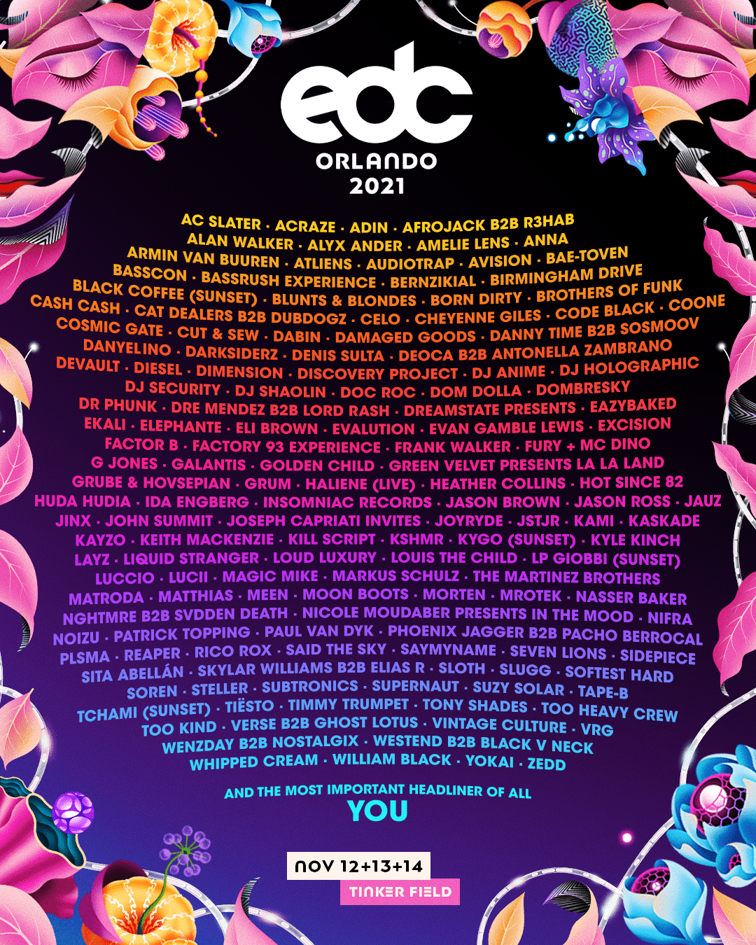 EDC Orlando 2021