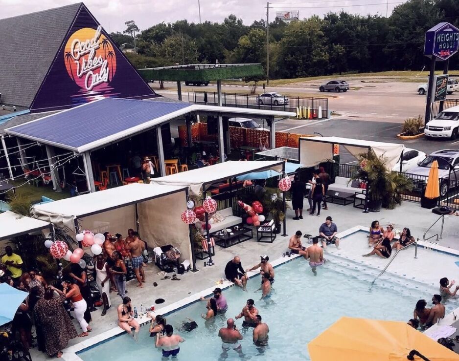 The Height House Hotel pool in Houston. (Say that really fast three times.)