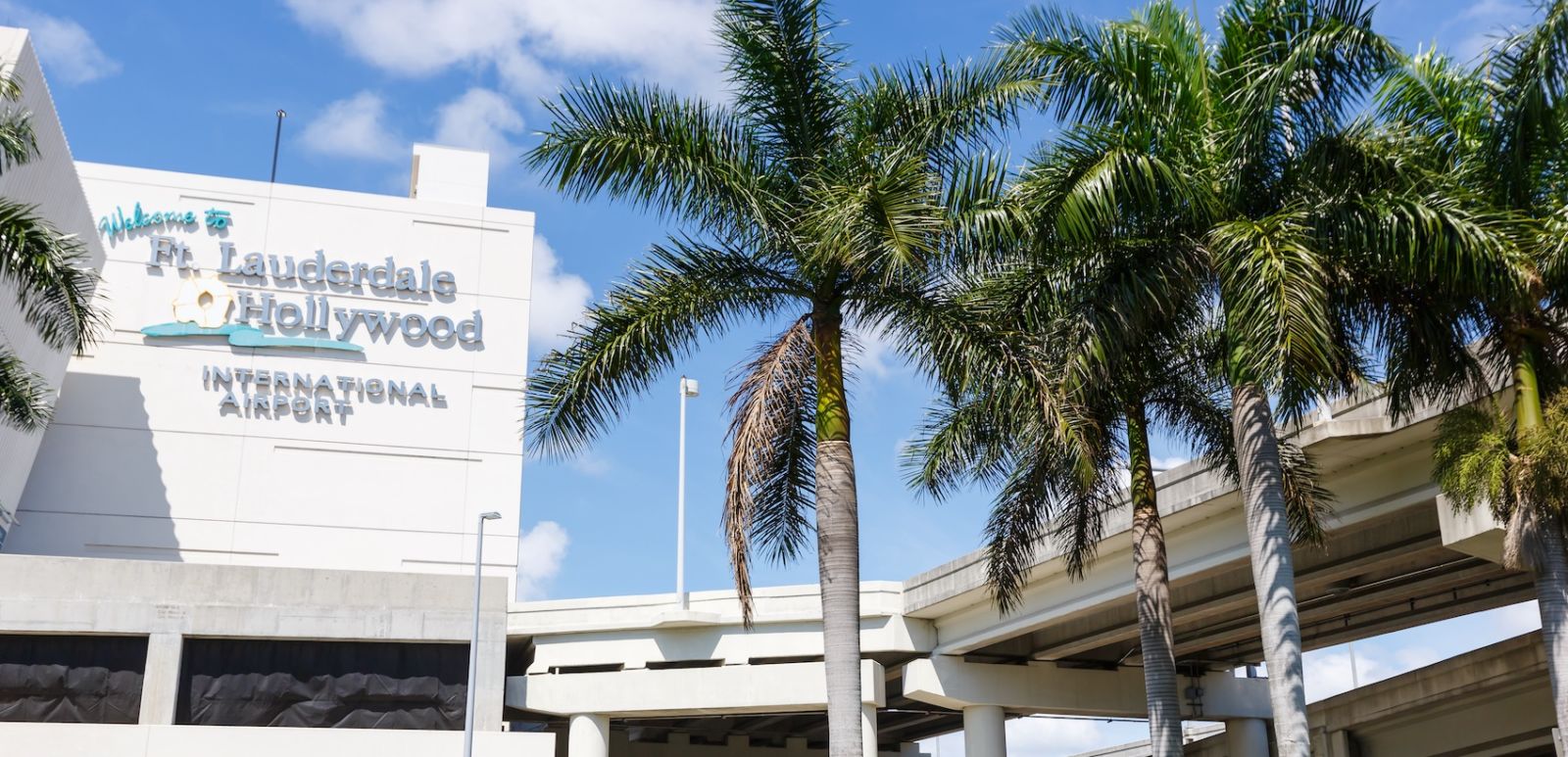 Fort Lauderdale airport. Photo via Shutterstock.
