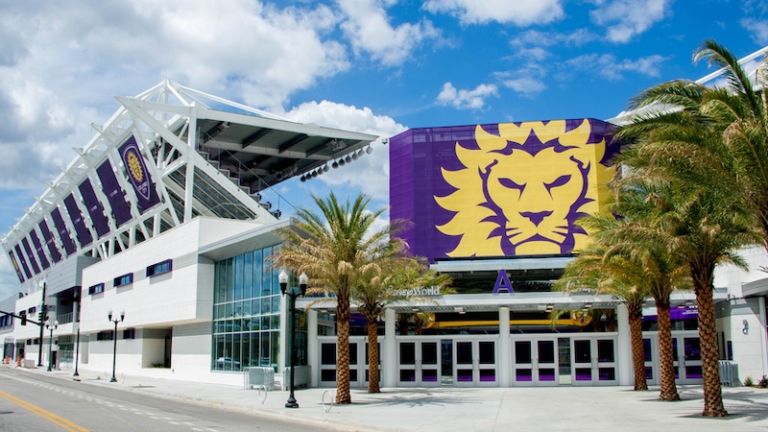 Exploria Stadium in Orlando. Photo by Shutterstock.