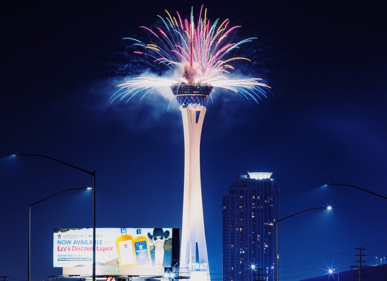 SkyPod at the Strat in Las Vegas. Photo by Shutterstock.