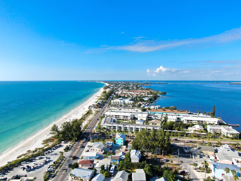 Best Beaches in Florida: Anna Maria Island.