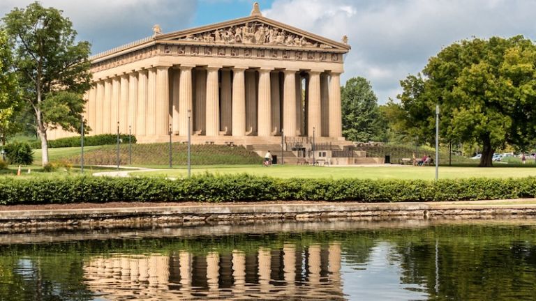 Centennial Park in Nashville. Photo via Shutterstock.