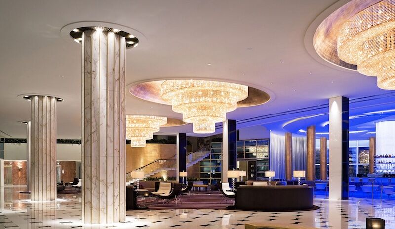 Fontainebleau Miami Beach lobby of hotel