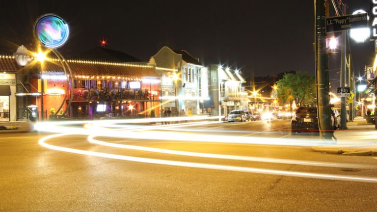 Overton Square in Memphis. Photo by Shutterstock.