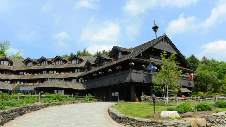 Trapp Family Lodge in Stowe. Photo by Shutterstock.