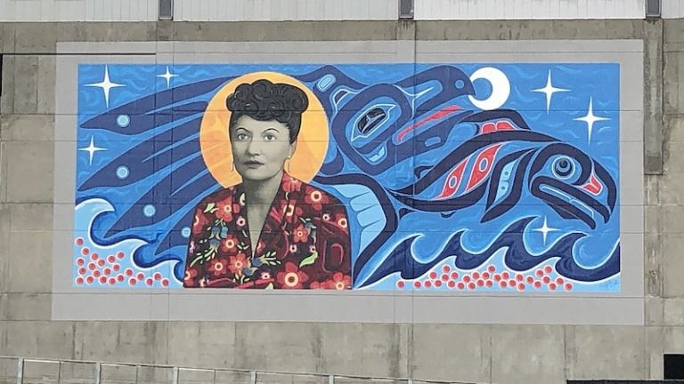 Elizabeth Peratrovich mural