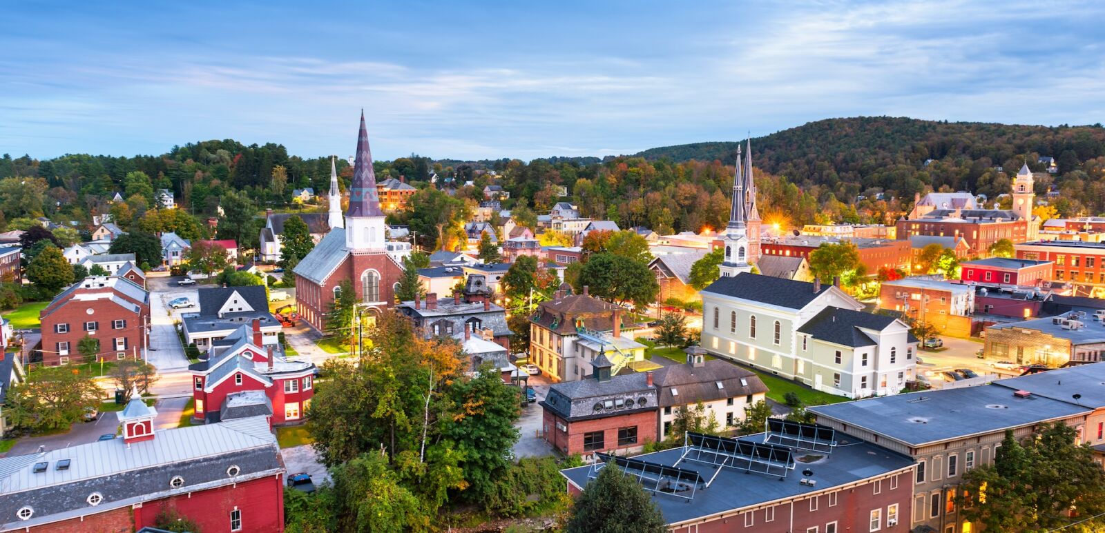 Burlington, Vermont. Photo via Shutterstock.