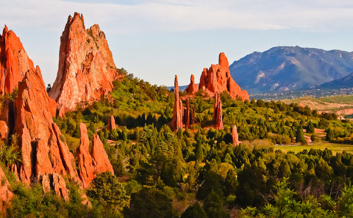 Garden of the Gods in Colorado Springs