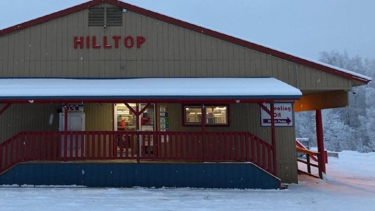 Hilltop Restaurant & Marketplace in Fairbanks, Alaska.