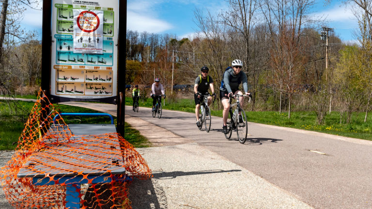 Burlington Bike Path in Burlington, Vermont. Photo by Shutterstock.