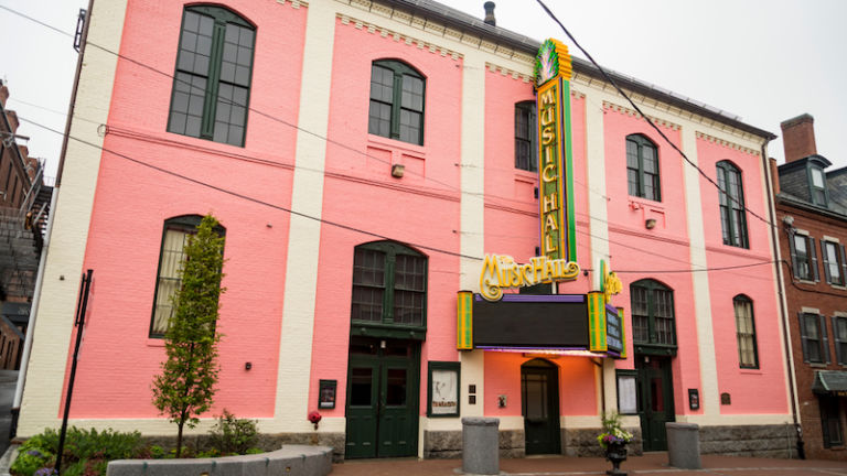 Music Hall in Portsmouth. Photo via Shutterstock.