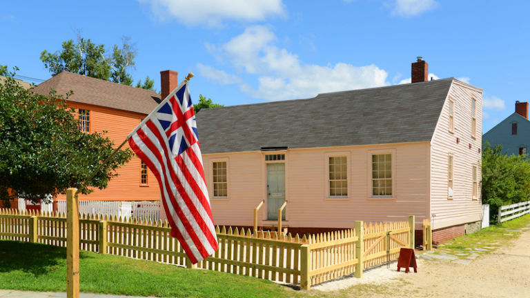 Strawbery Banke Museum. Photo via Shutterstock.