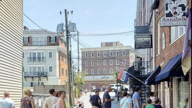 Annabelle's Natural Ice Cream in Portsmouth, New Hampshire.