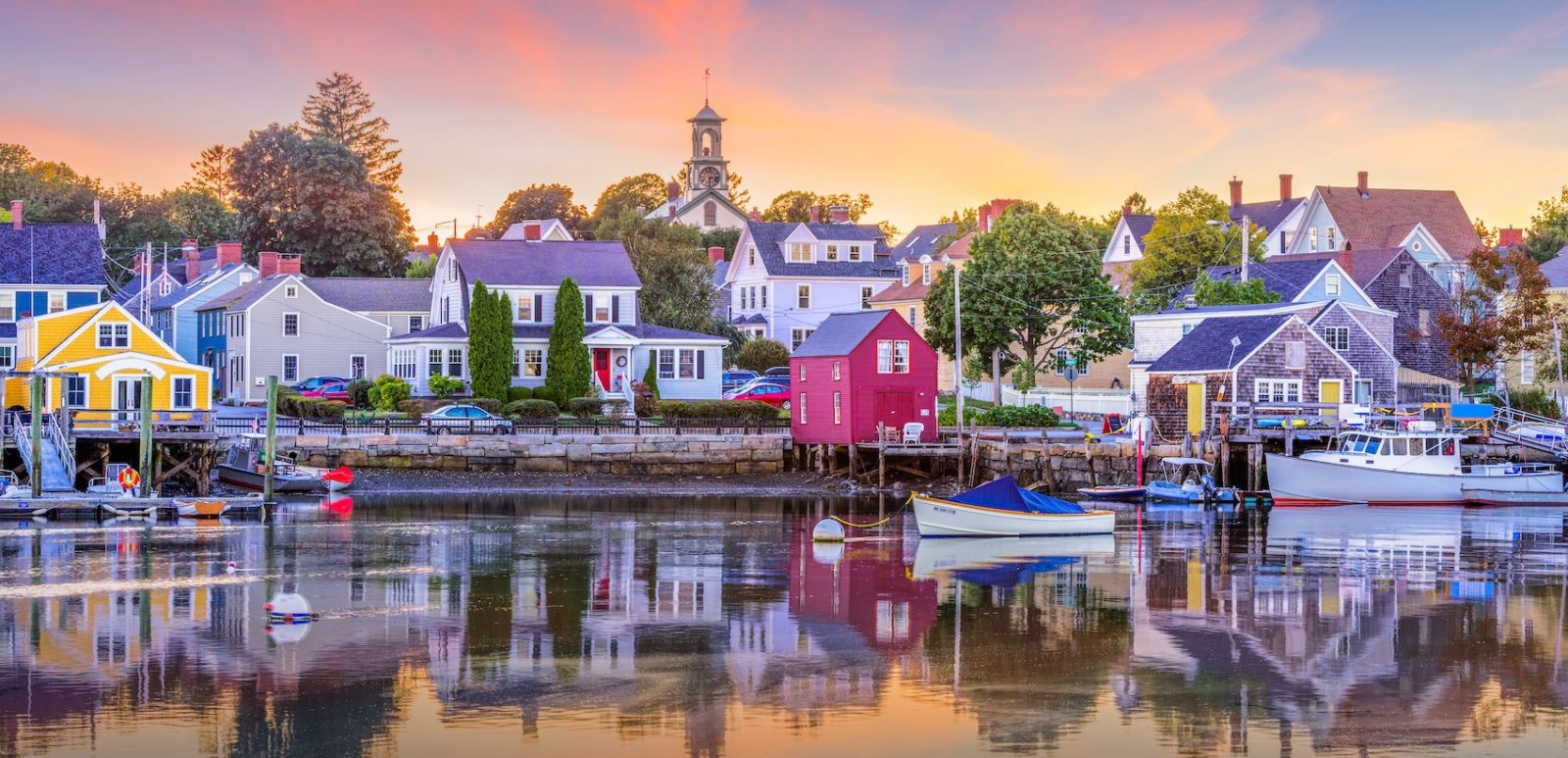 Portsmouth, New Hampshire, townscape. Photo via Shutterstock.