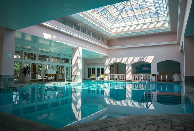 Spa pool at the Broadmoor in Colorado Springs