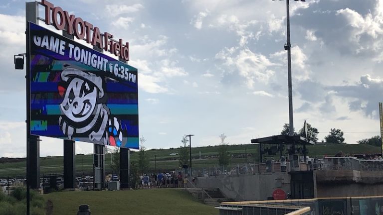 Rocket City Trash Pandas in Huntsville, Alabama.