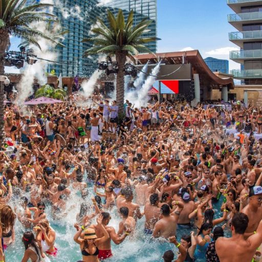 cosmopolitan hotel pool party