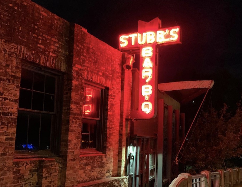Stubb’s Bar-B-Q – Austin, Texas